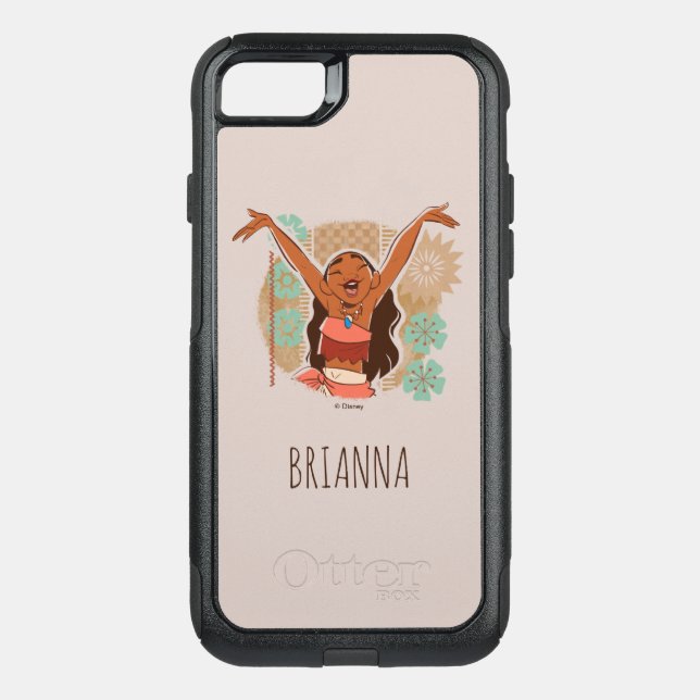 Moana | One With The Waves Otterbox iPhone Case (Back)