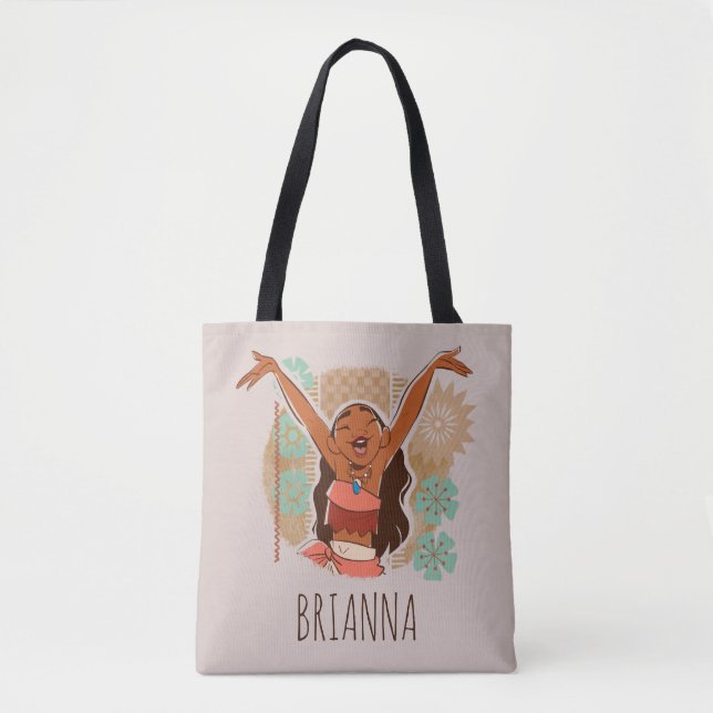 Moana | One With The Waves Tote Bag (Front)