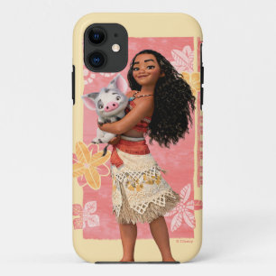 Moana Pacific Island Girl iPhone 11 Case
