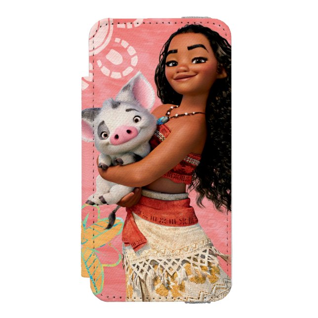 Moana | Pacific Island Girl Incipio iPhone Wallet Case (Folio Front)