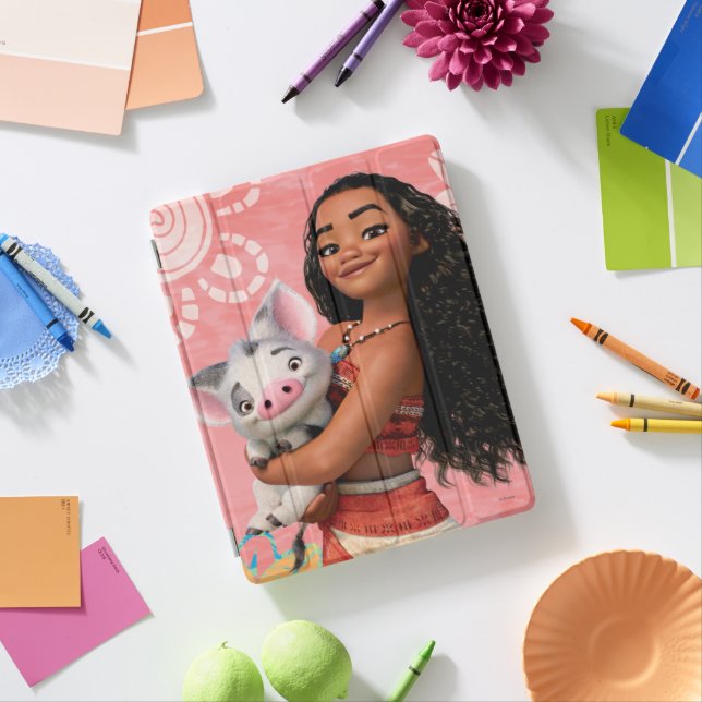 Moana | Pacific Island Girl iPad Smart Cover (In Situ)