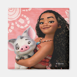 Moana Pacific Island Girl Magnet