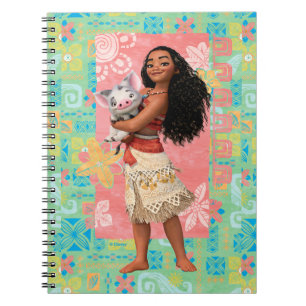 Moana Pacific Island Girl Notebook