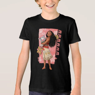 Moana   Pacific Island Girl Tri-Blend Shirt