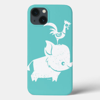 Moana | Pua & Heihei - Silhouette iPhone 13 Case