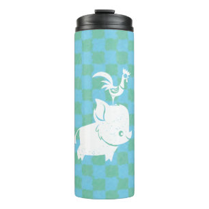 Moana Pua & Heihei - Silhouette Thermal Tumbler