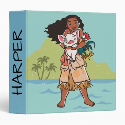 Moana | Pua &amp; Heihei - Voyagers Binder