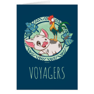 Moana   Pua & Heihei Voyagers Cards