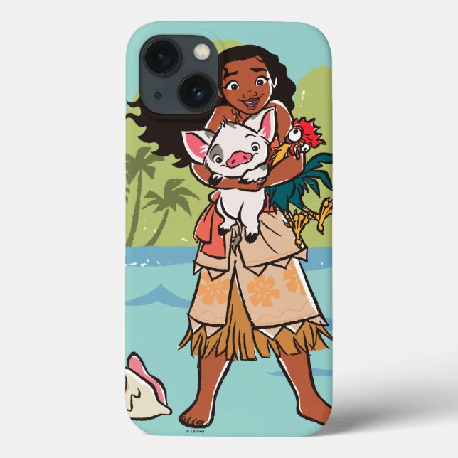 Moana | Pua & Heihei - Voyagers Case-Mate iPhone Case (Back)