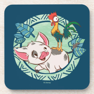 Moana Pua & Heihei Voyagers Drink Coaster