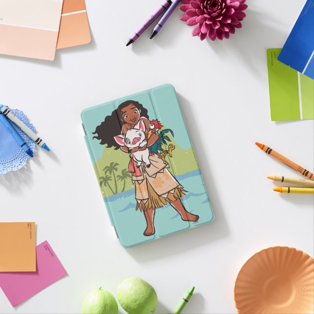 Moana | Pua & Heihei - Voyagers iPad Mini Cover (In Situ)