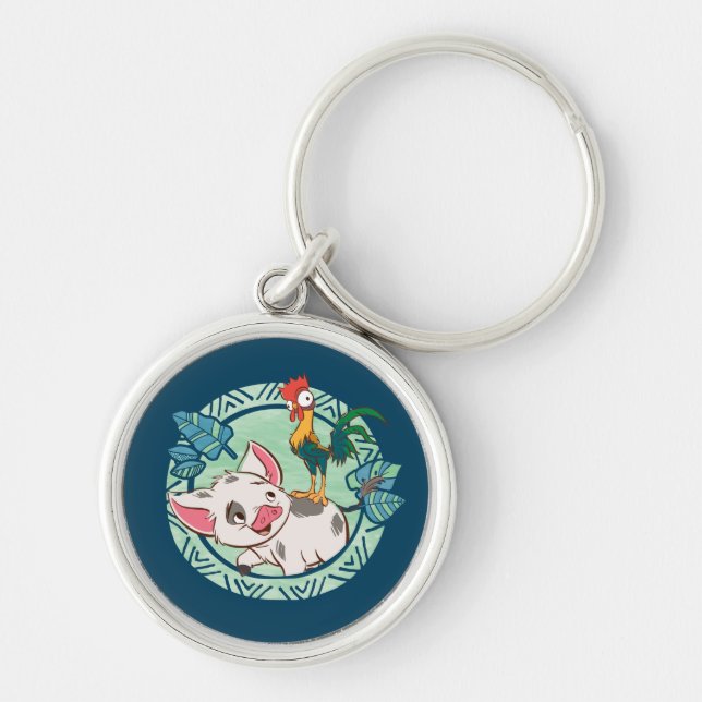 Moana | Pua & Heihei Voyagers Keychain (Front)