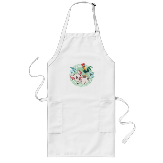 Moana | Pua & Heihei Voyagers Long Apron (Front)
