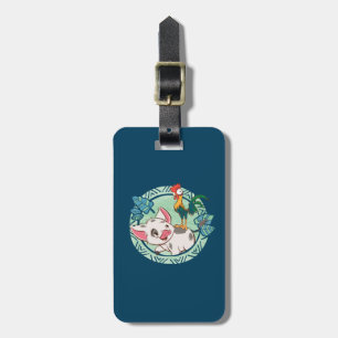 Moana Pua & Heihei Voyagers Luggage Tag