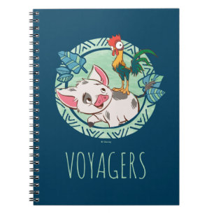Moana Pua & Heihei Voyagers Notebook