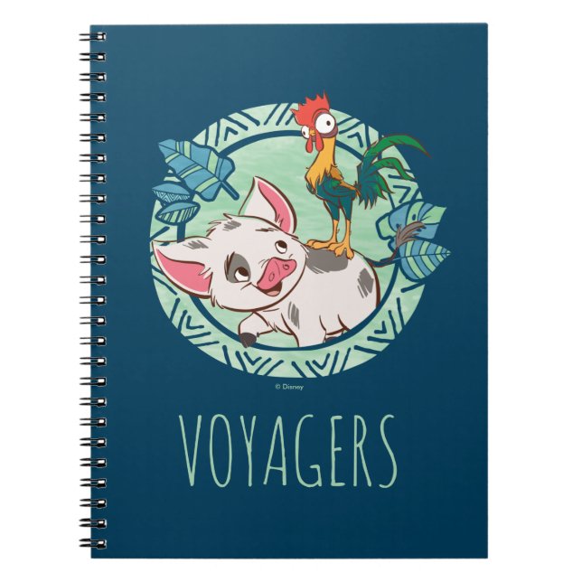 Moana | Pua & Heihei Voyagers Notebook (Front)