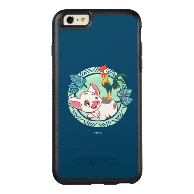 Moana | Pua & Heihei Voyagers Otterbox iPhone Case (Back)