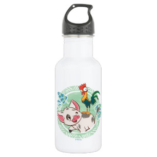 Moana Pua & Heihei Voyagers Stainless Steel Water Bottle