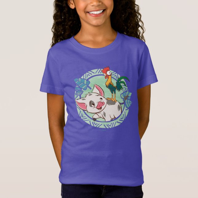 Moana | Pua & Heihei Voyagers T-Shirt (Front)