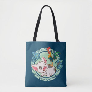 Moana Pua & Heihei Voyagers Tote Bag