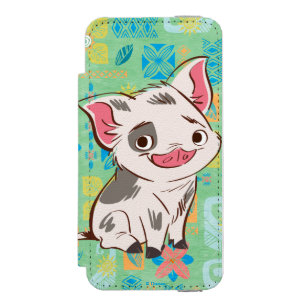 Moana   Pua - I'm No Bacon Wallet Case For iPhone SE/5/5s