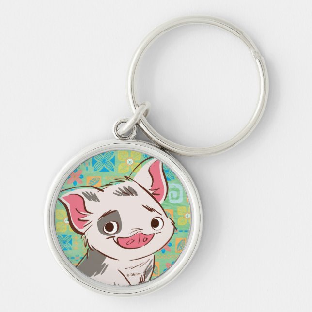 Moana | Pua - I'm No Bacon Keychain (Front)
