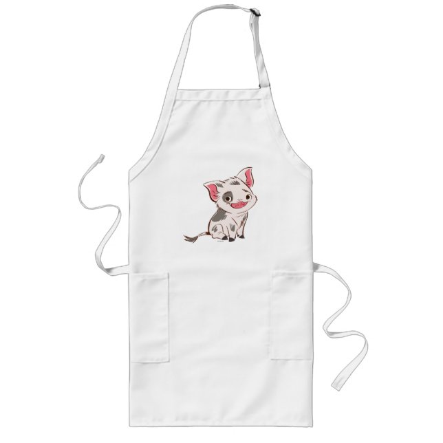 Moana | Pua - I'm No Bacon Long Apron (Front)