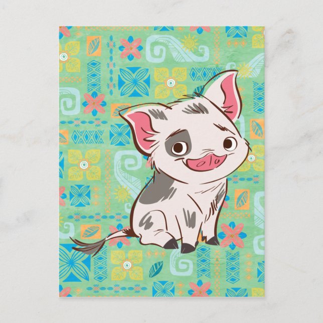 Moana | Pua - I'm No Bacon Postcard (Front)
