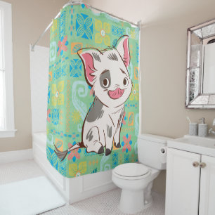 Moana   Pua - I'm No Bacon Shower Curtain
