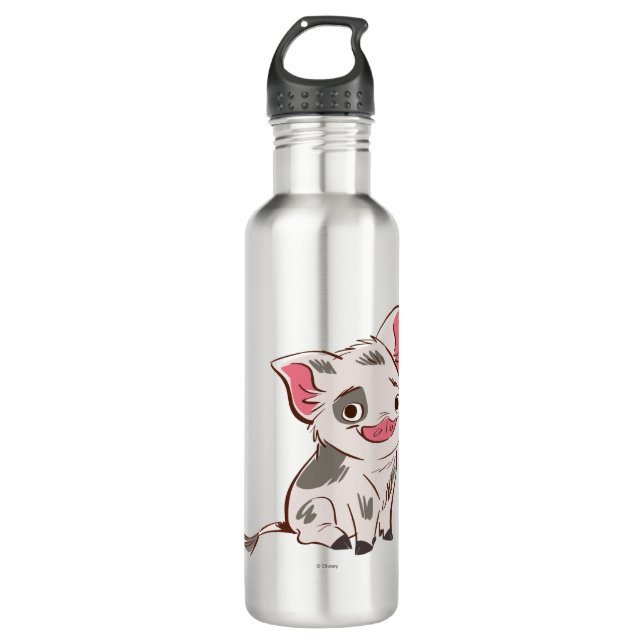 Moana | Pua - I'm No Bacon Stainless Steel Water Bottle (Front)