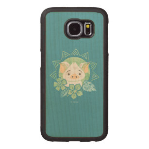 Moana   Pua - Not For Eating Carved Wood Samsung Galaxy S6 Case