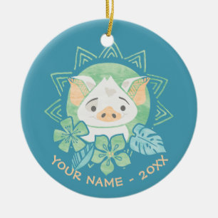 Moana   Pua - Not For Eating Ceramic Ornament