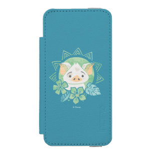 Moana   Pua - Not For Eating iPhone SE/5/5s Wallet Case