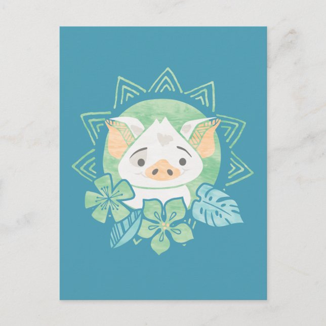 Moana | Pua - Not For Eating Postcard (Front)
