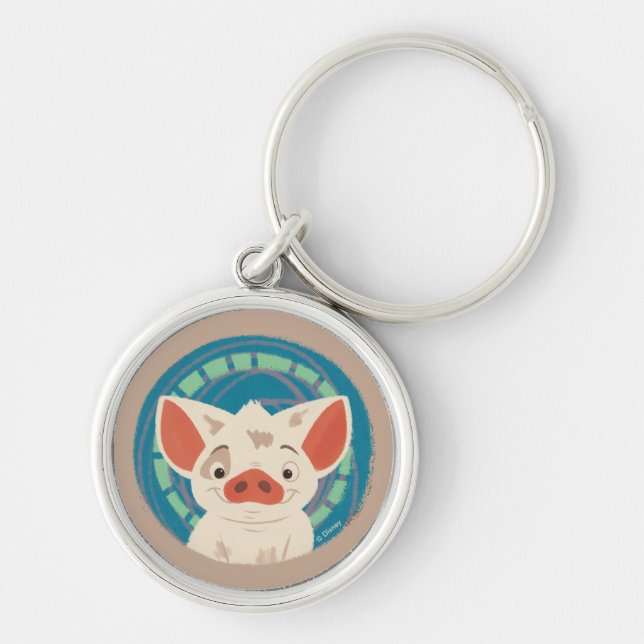 Moana | Pua The Pig Keychain (Front)