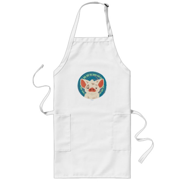 Moana | Pua The Pig Long Apron (Front)