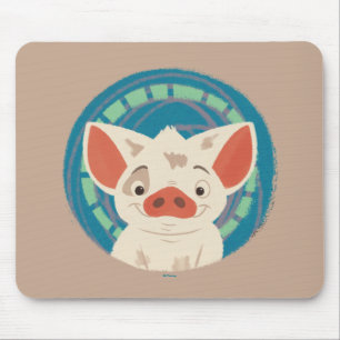 Moana Pua The Pig Mouse Pad