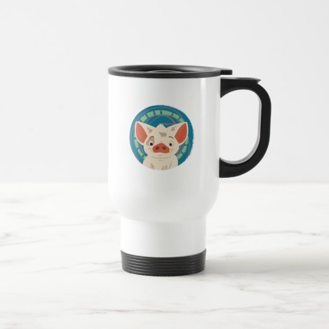 Moana | Pua The Pig Travel Mug (Right)