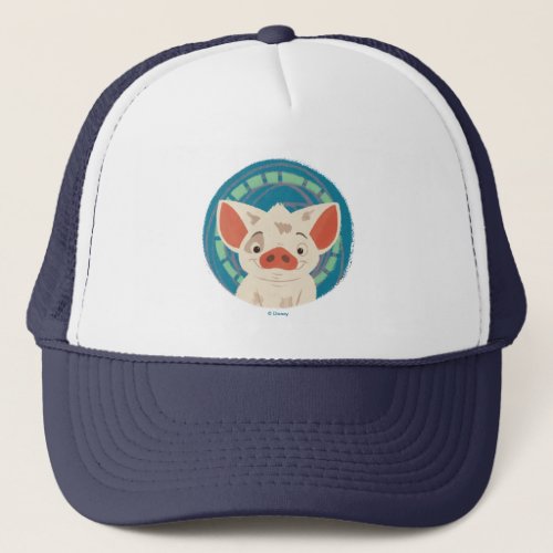 Moana  Pua The Pig Trucker Hat