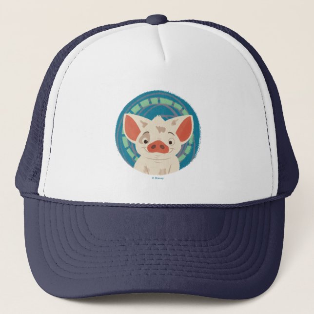 Moana | Pua The Pig Trucker Hat (Front)