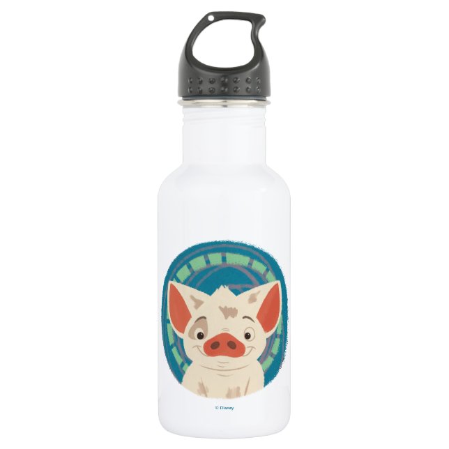 Moana | Pua The Pig Water Bottle (Front)