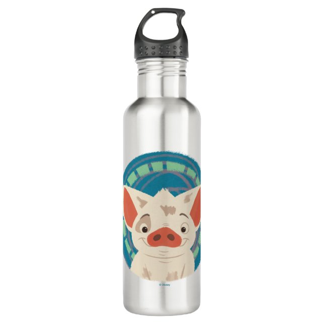 Moana | Pua The Pig Water Bottle (Front)