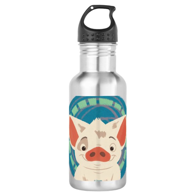 Moana | Pua The Pig Water Bottle (Front)