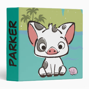 Moana Pua The Pot Bellied Pig Binder