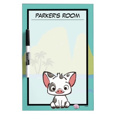 Moana | Pua The Pot Bellied Pig Dry-Erase Board