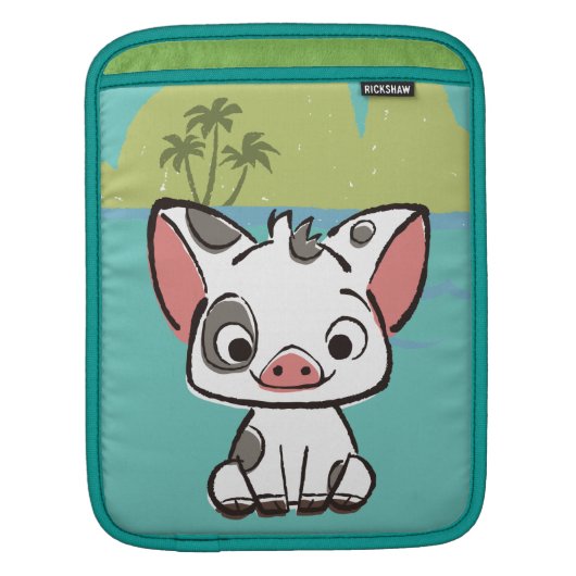 Moana | Pua The Pot Bellied Pig  iPad Sleeve (Front)