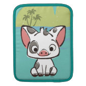 Moana | Pua The Pot Bellied Pig iPad Sleeve (Back)
