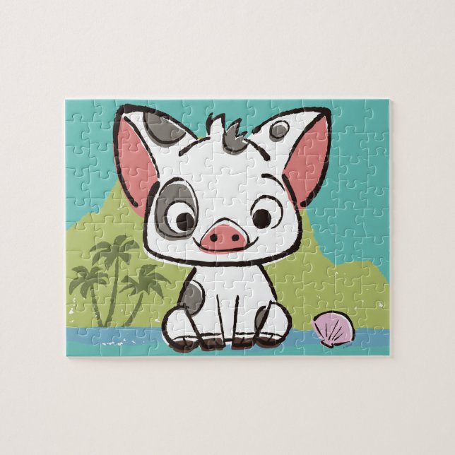 Moana | Pua The Pot Bellied Pig  Jigsaw Puzzle (Horizontal)