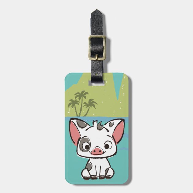 Pig hot sale luggage tag