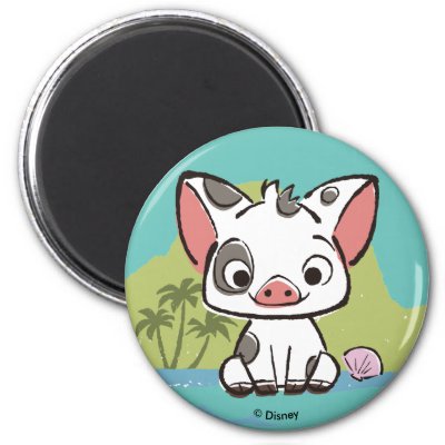 Moana, Pua The Pot Bellied Pig Metal Lunch Box